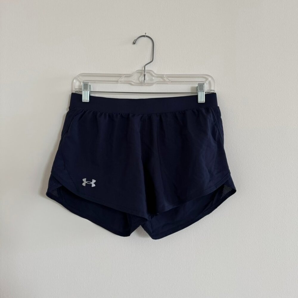 Under Armour Women’s HeatGear Running Shorts Navy Size S